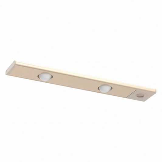 Rechargeable Motion Sensor Cabinet Light – 30cm Wireless LED Under Cabinet Lighting with 3 Color Modes & Magnetic Adhesive Mount for Kitchen, Closet, Wardrobe