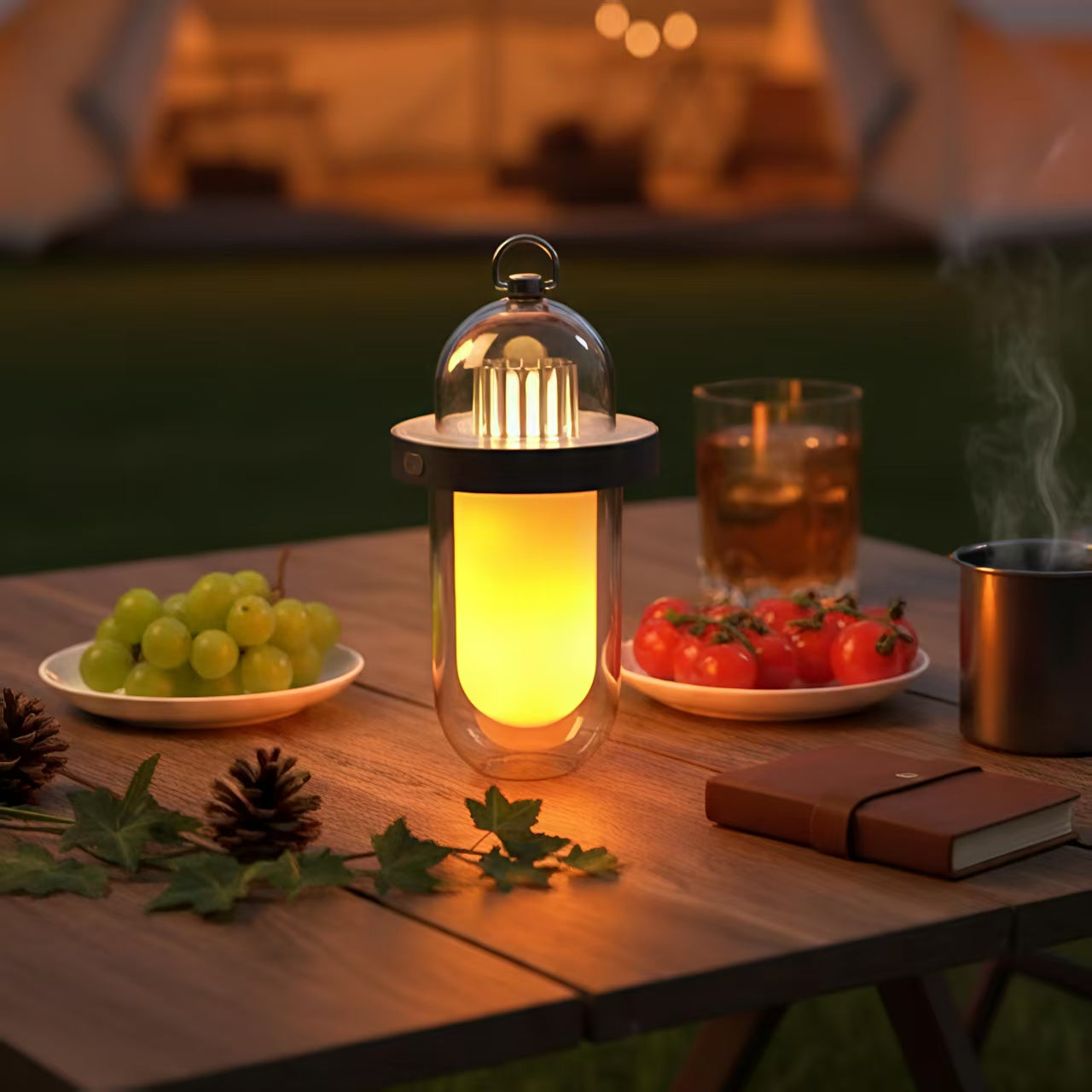 Outdoor Flame Camping Light | Portable Waterproof Flame Lamp