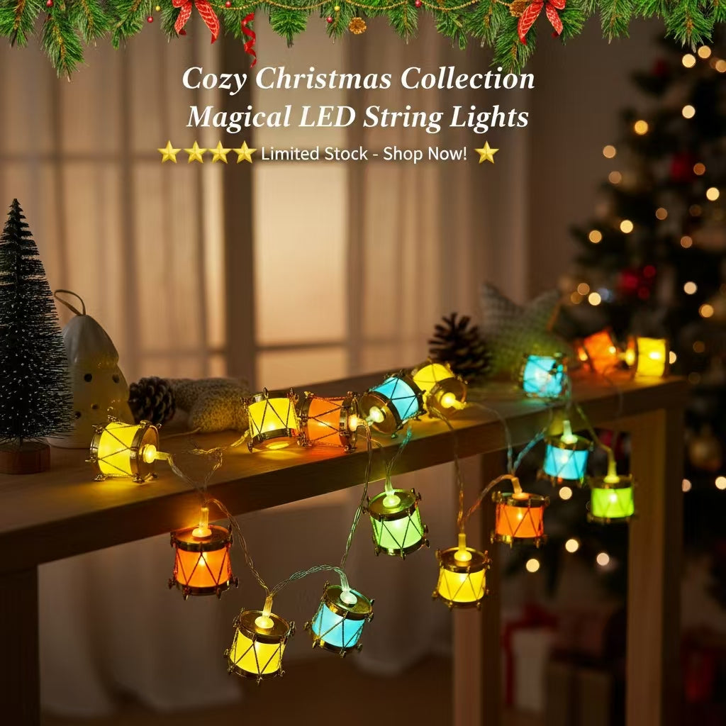 Cozy Christmas Collection – Magical LED String Lights