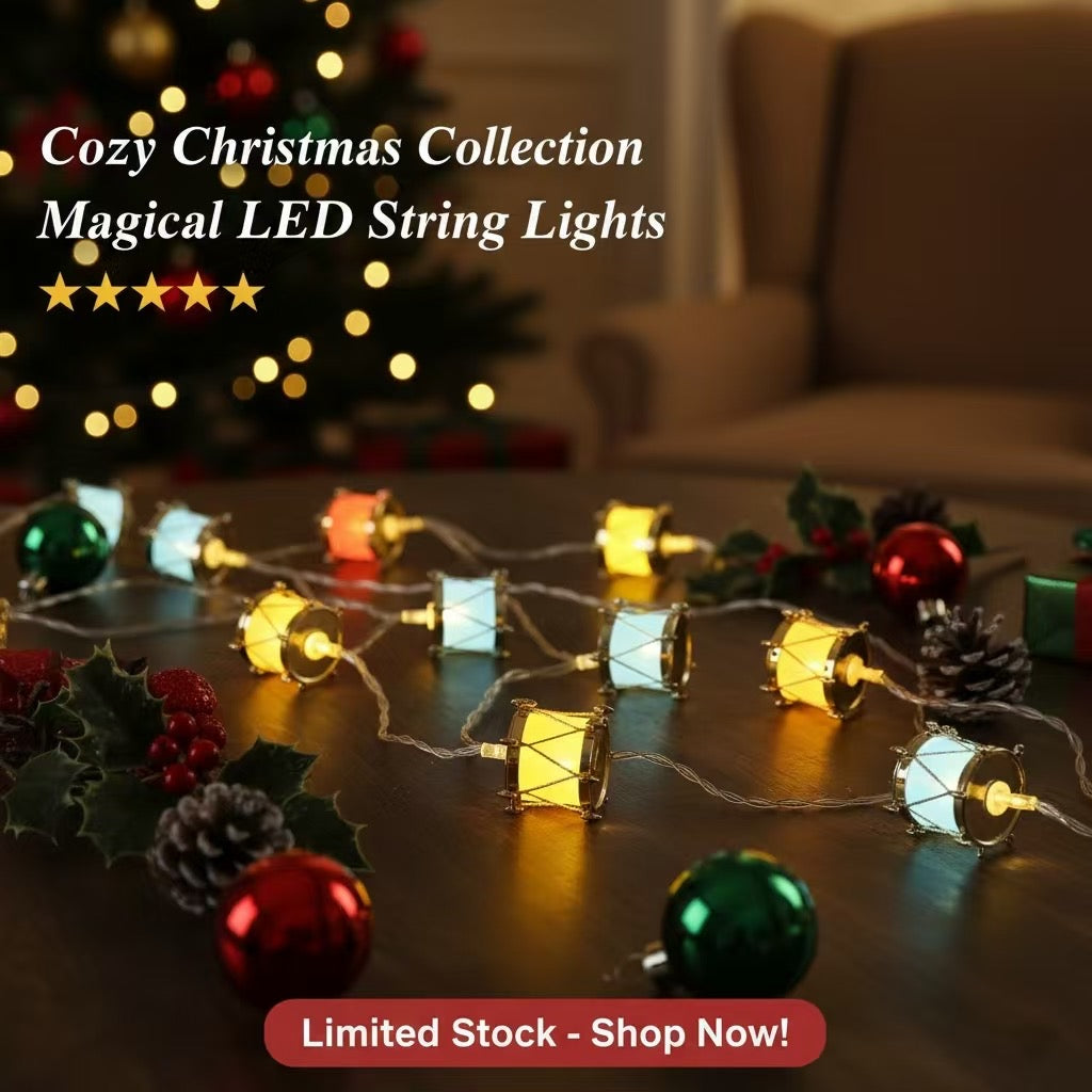 Cozy Christmas Collection – Magical LED String Lights