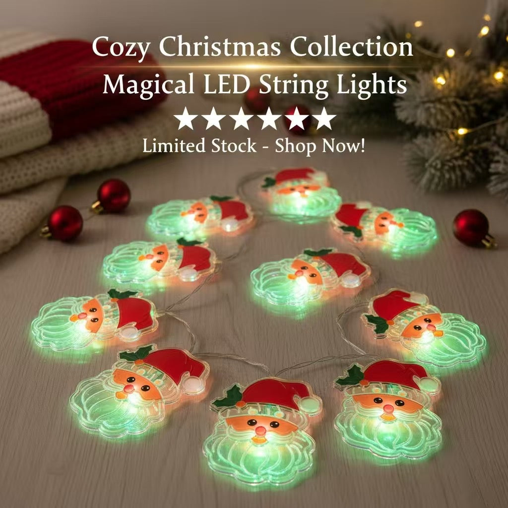 Cozy Christmas Collection – Magical LED String Lights