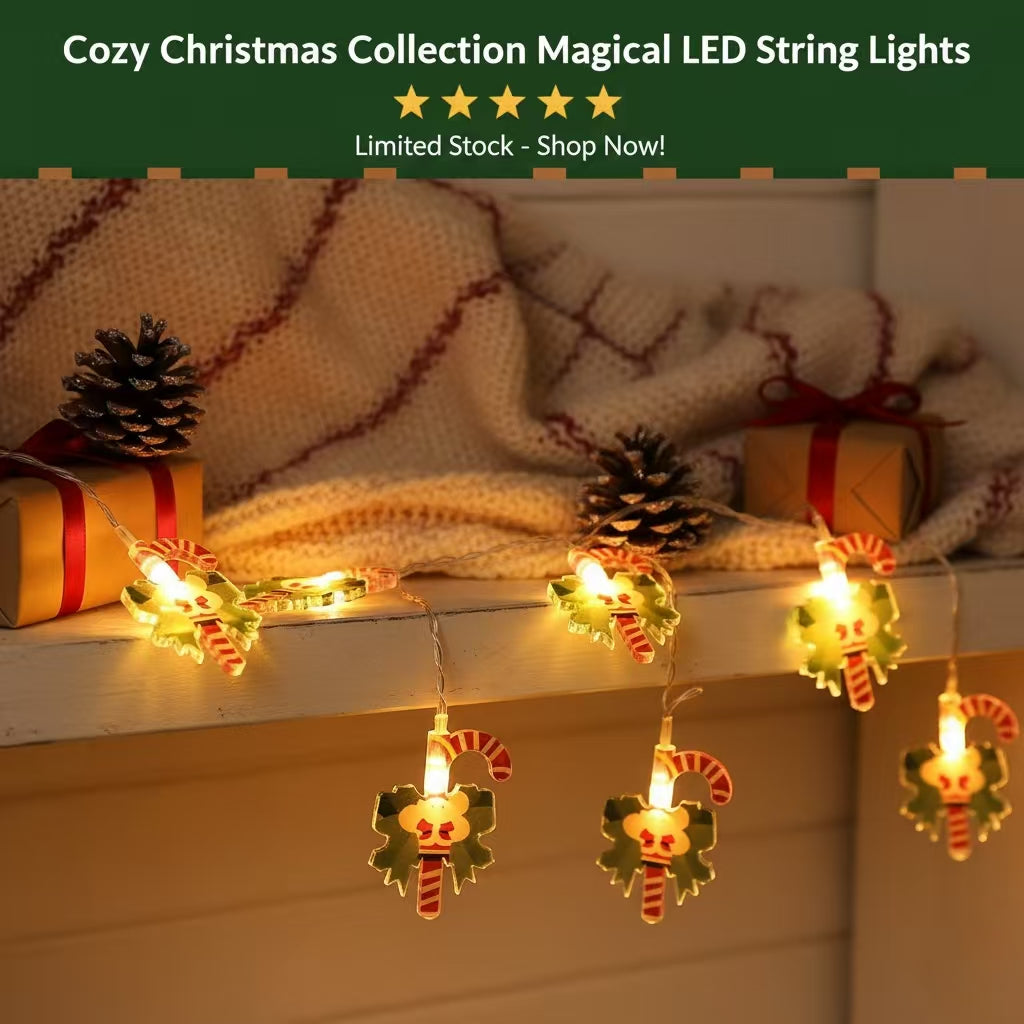 Cozy Christmas Collection – Magical LED String Lights
