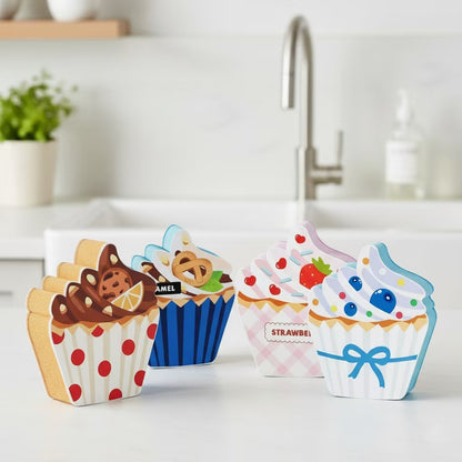 Cute Kitchen Sponges | Donut & Cupcake 3-Layer Gift Sets