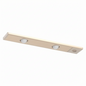 Rechargeable Motion Sensor Cabinet Light – 30cm Wireless LED Under Cabinet Lighting with 3 Color Modes & Magnetic Adhesive Mount for Kitchen, Closet, Wardrobe