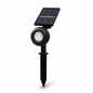 Solar Powered Outdoor Spotlight – Waterproof Color-Changing Landscape Light with Auto On/Off Sensor & Adjustable Angle for Garden, Pathway, Yard