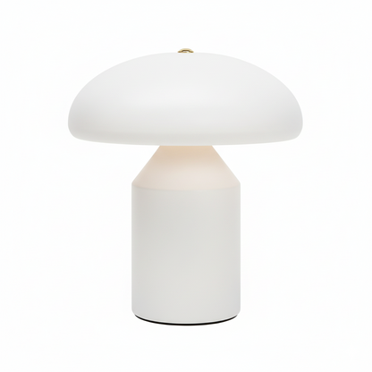 LED Mushroom Lamp – 5000mAh Rechargeable, 3 Color Temperatures, Touch Control