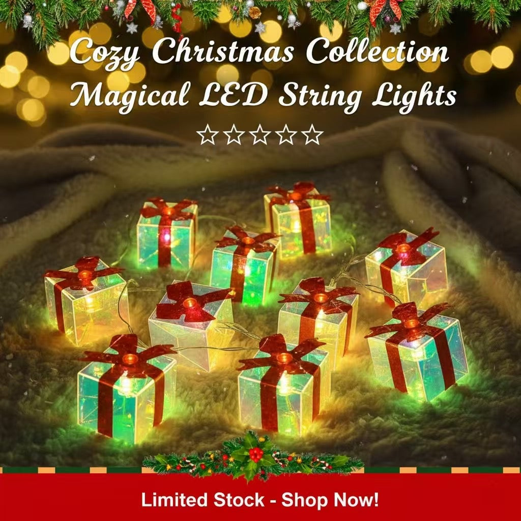 Cozy Christmas Collection – Magical LED String Lights