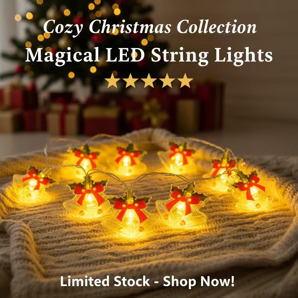 Cozy Christmas Collection – Magical LED String Lights