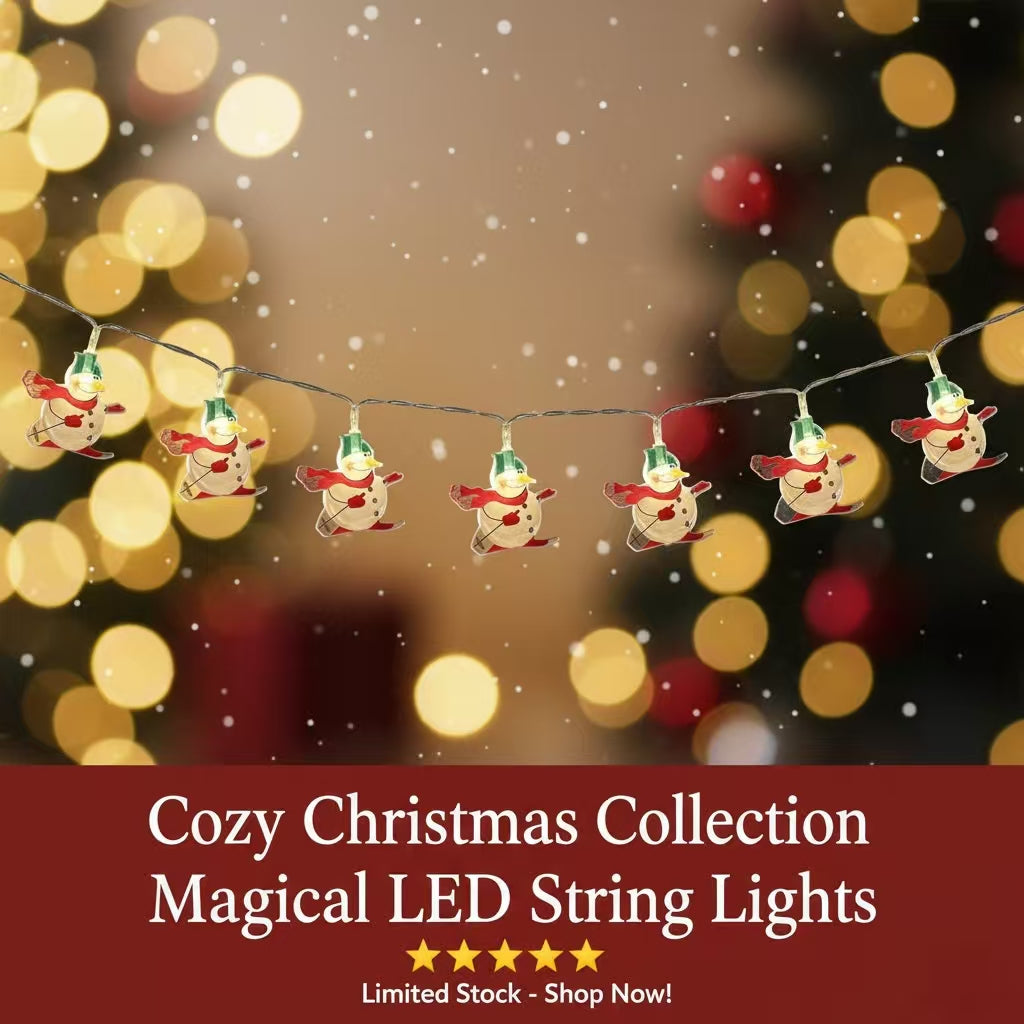 Cozy Christmas Collection – Magical LED String Lights