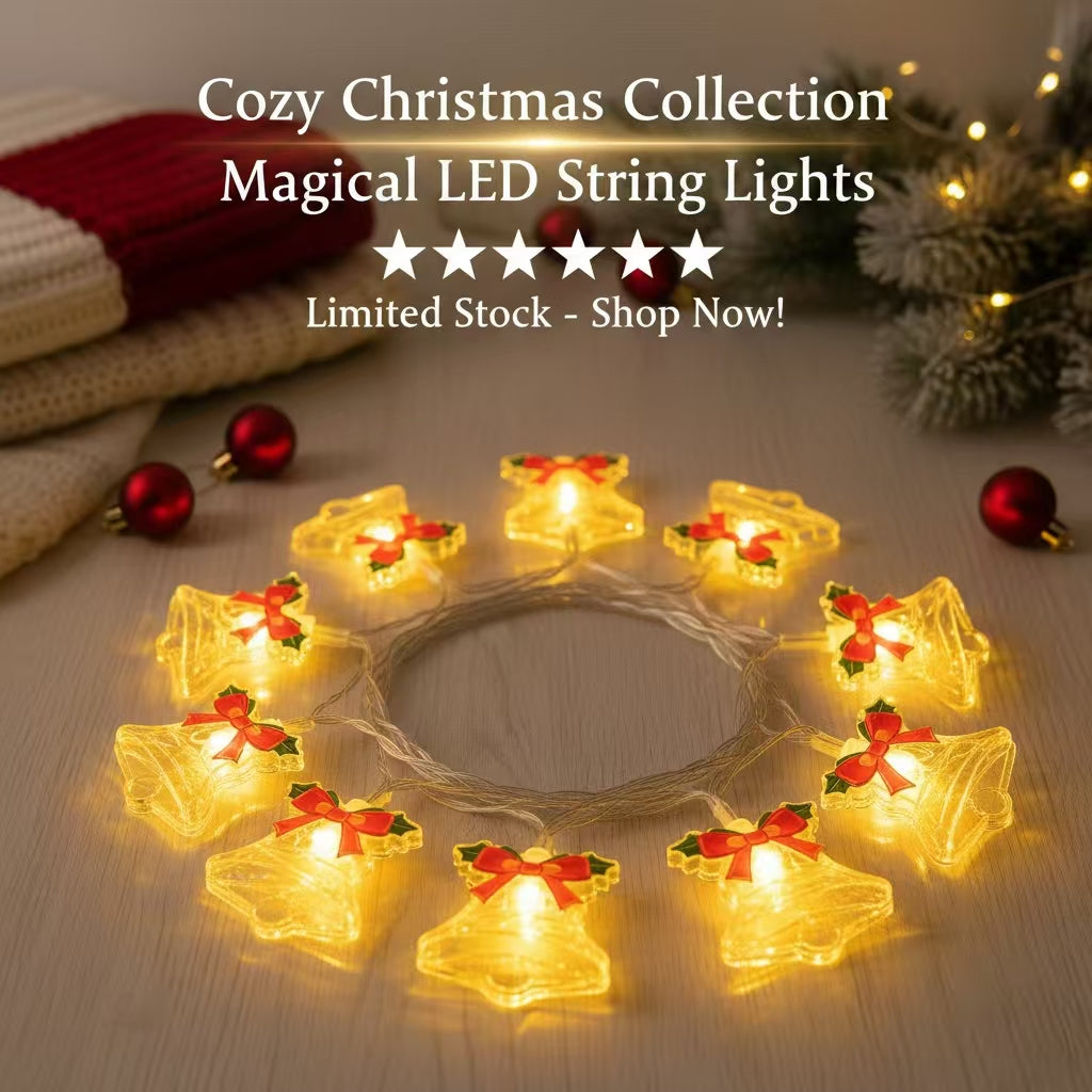 Cozy Christmas Collection – Magical LED String Lights
